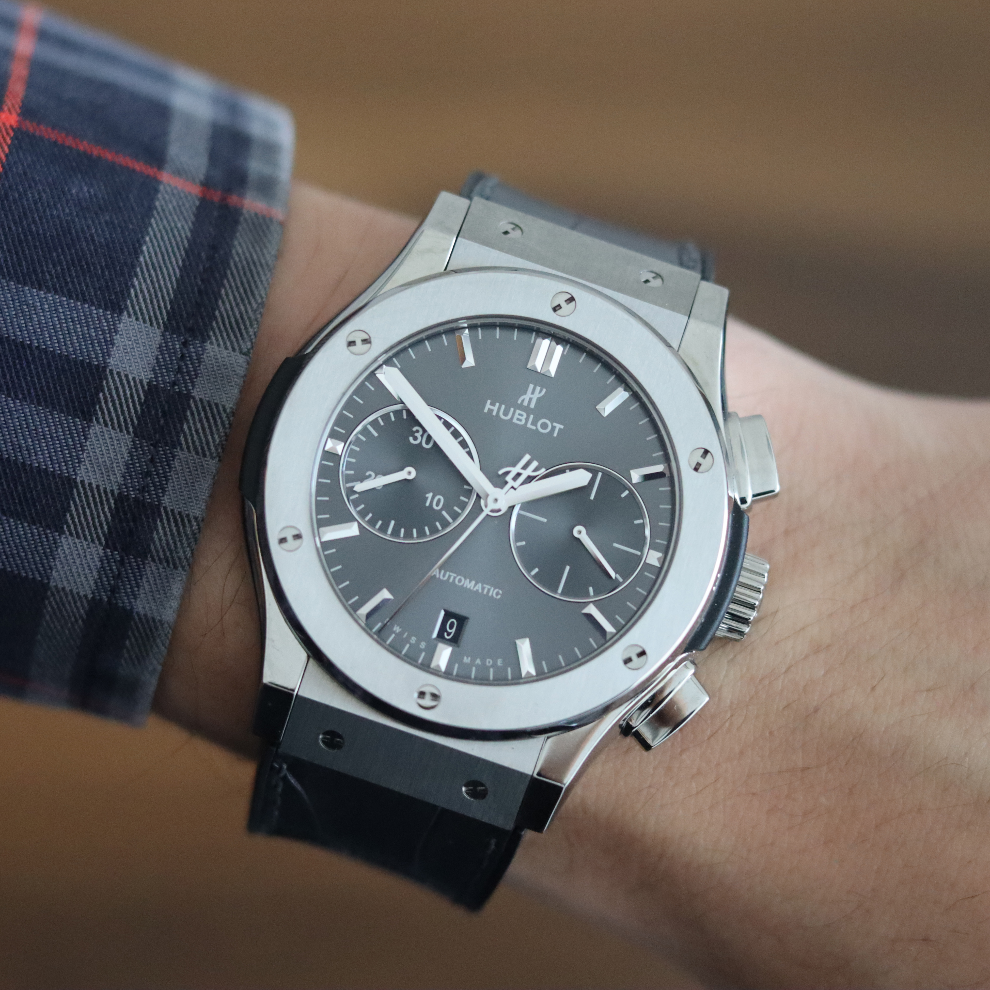 Hublot Classic Fusion Chronograph Racing Grey 