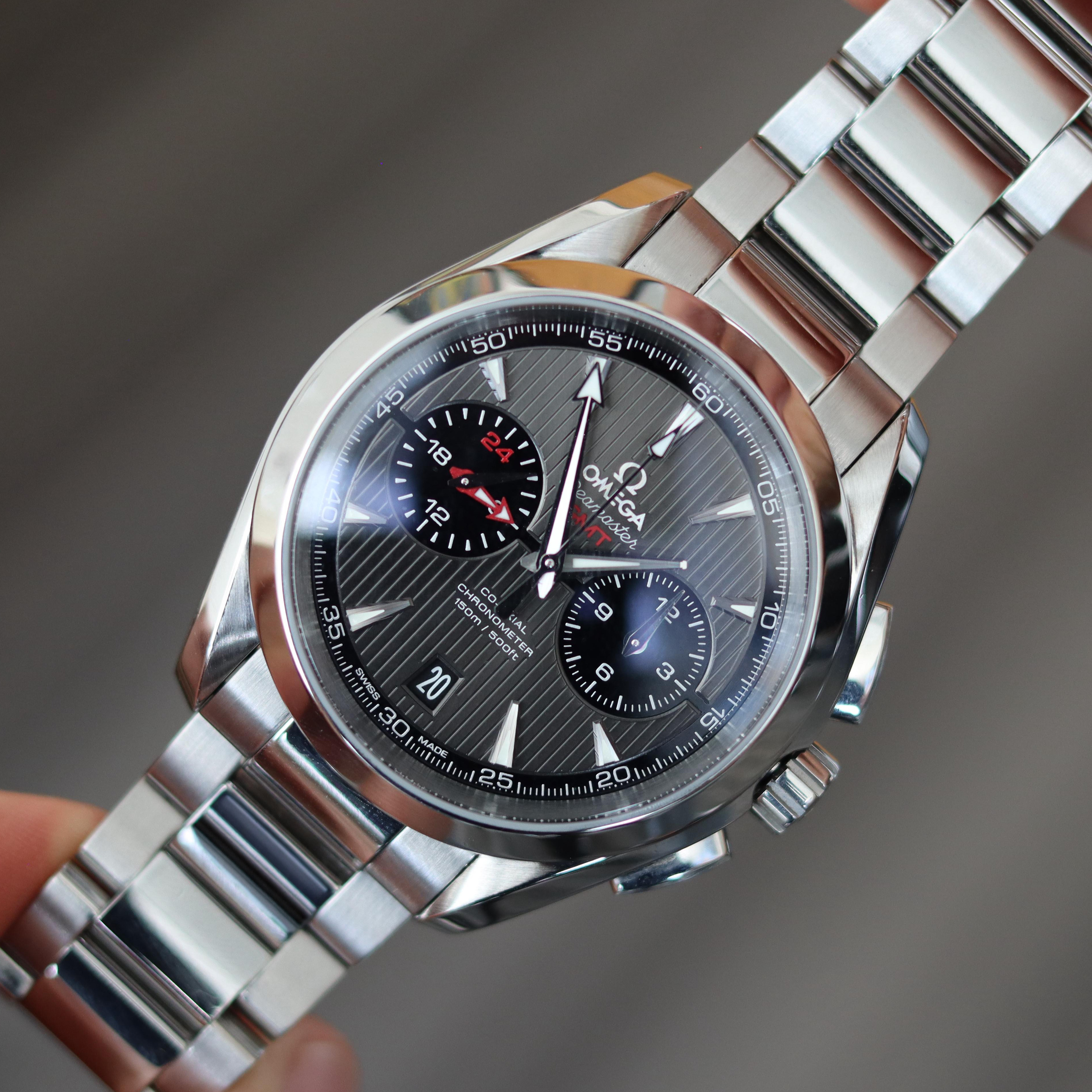 Omega Aqua Terra GMT Chronograph