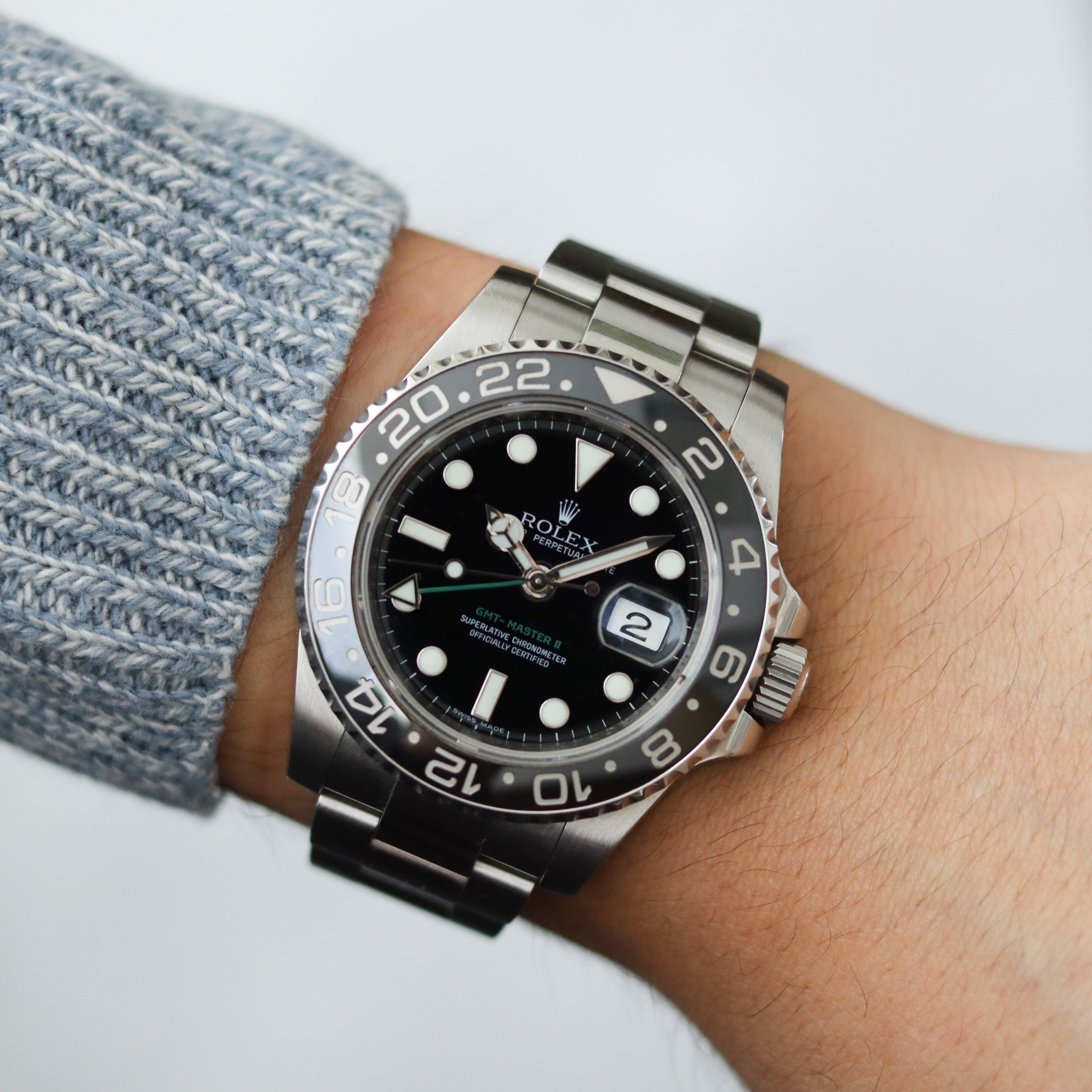 Rolex GMT-Master II  “Green Arrow”