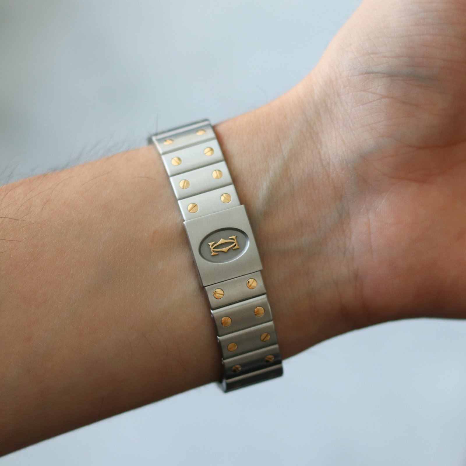 Cartier Santos Galbée Two Tone