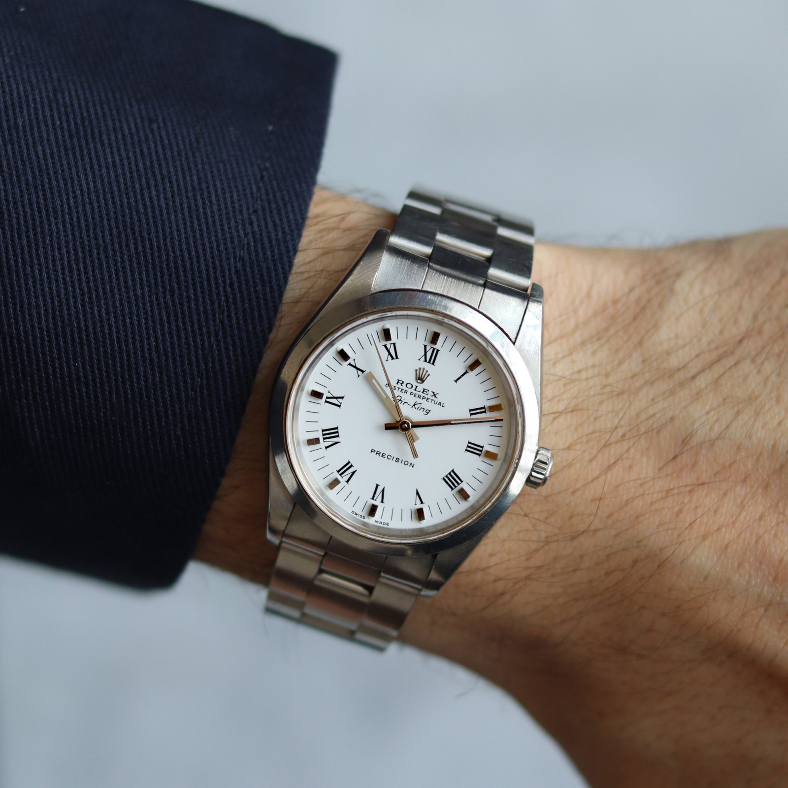 Rolex Oyster Perpetual  34 mm Air-King 14000M fullset