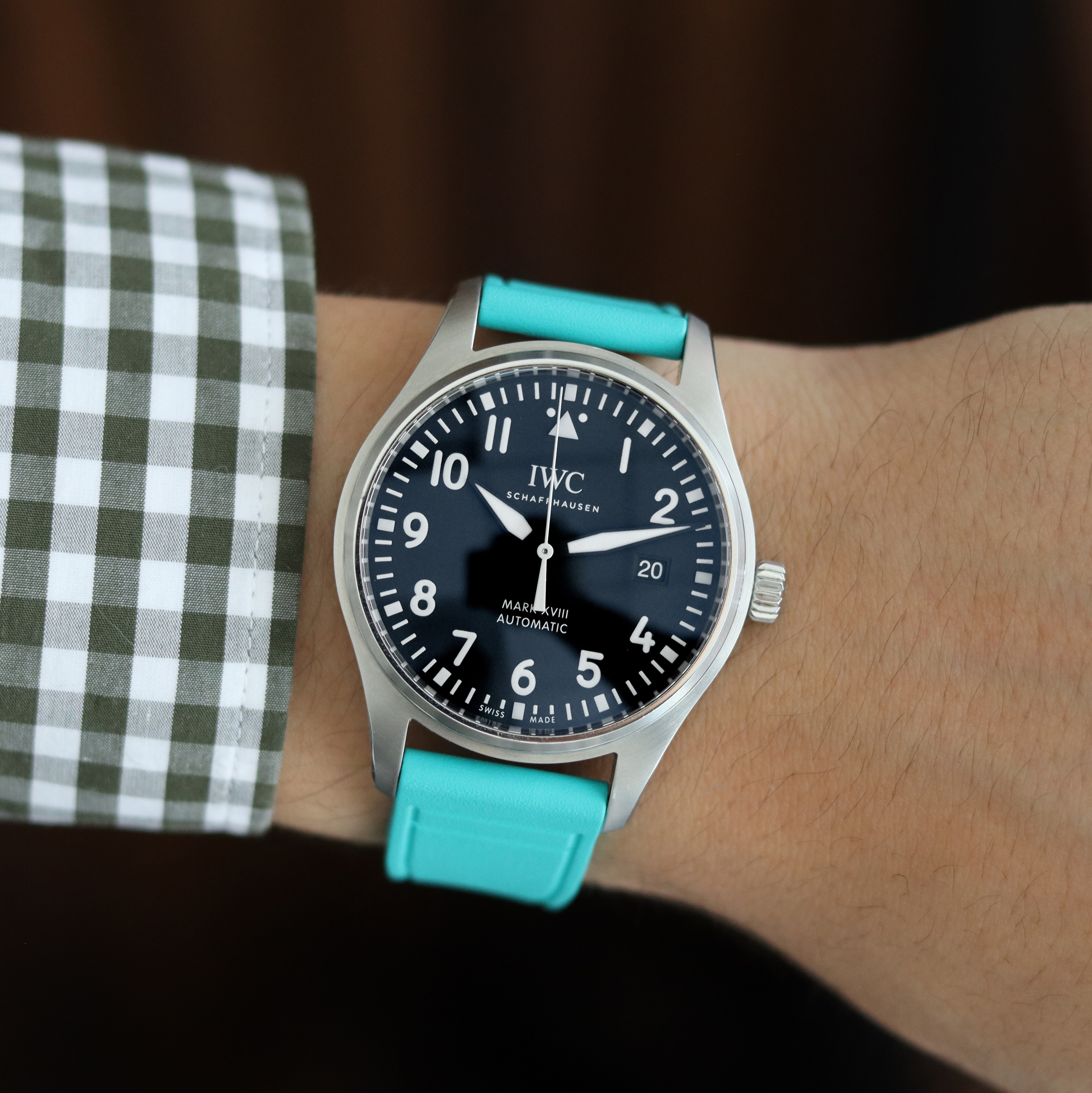 IWC Mark XVIII Black Dial 2019 fullset