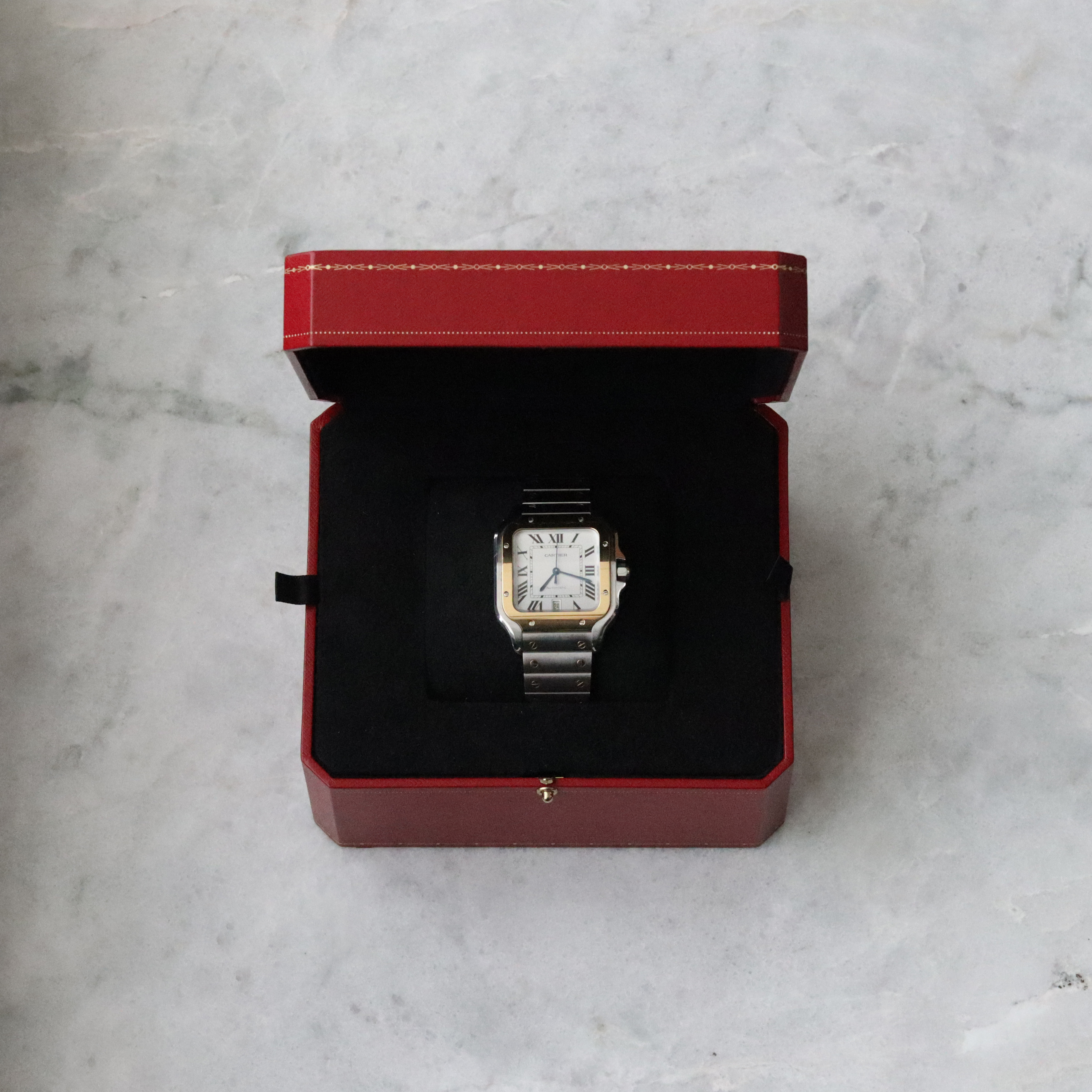 Cartier Santos de Cartier Large 2023 fullset.