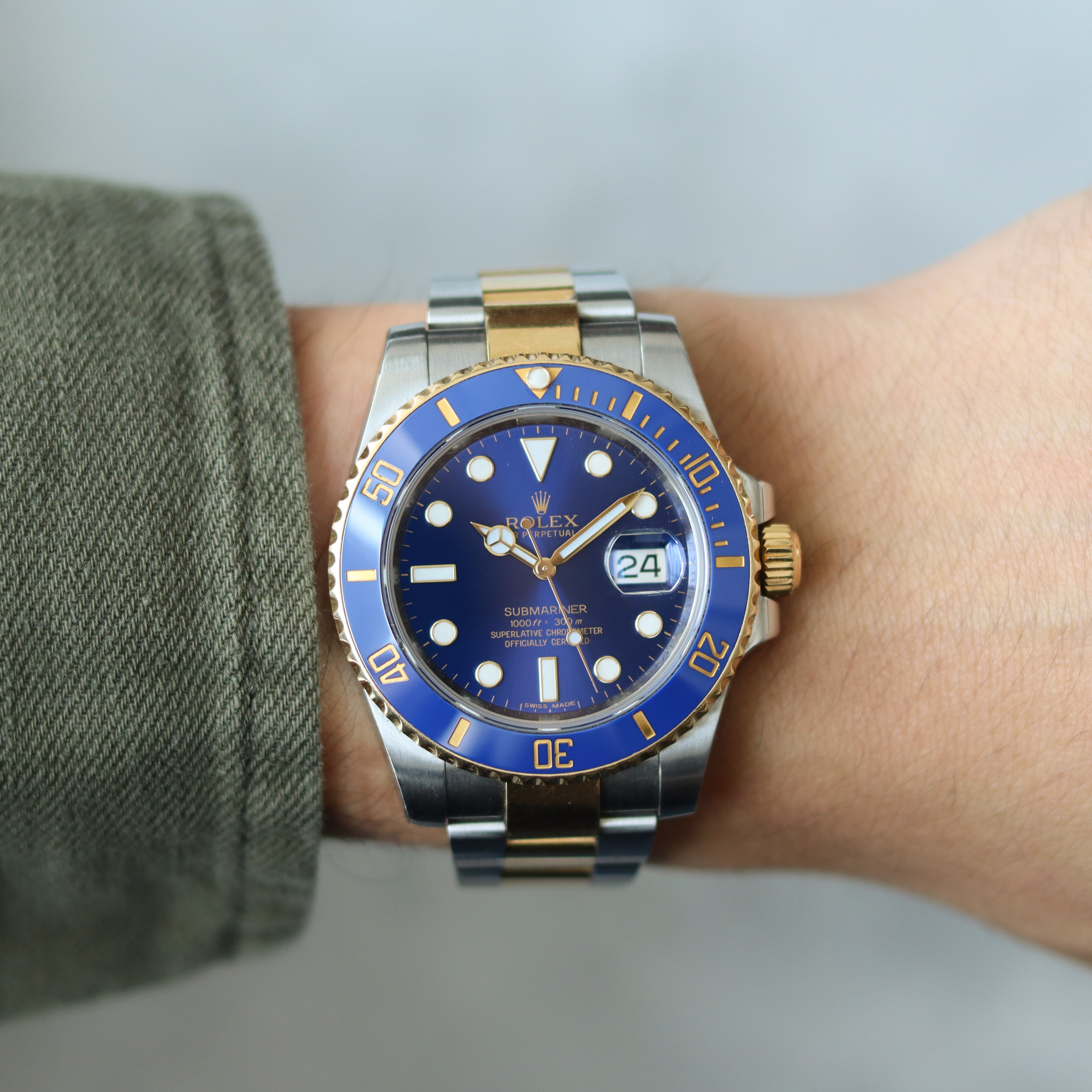 Rolex Submariner “Bluesy