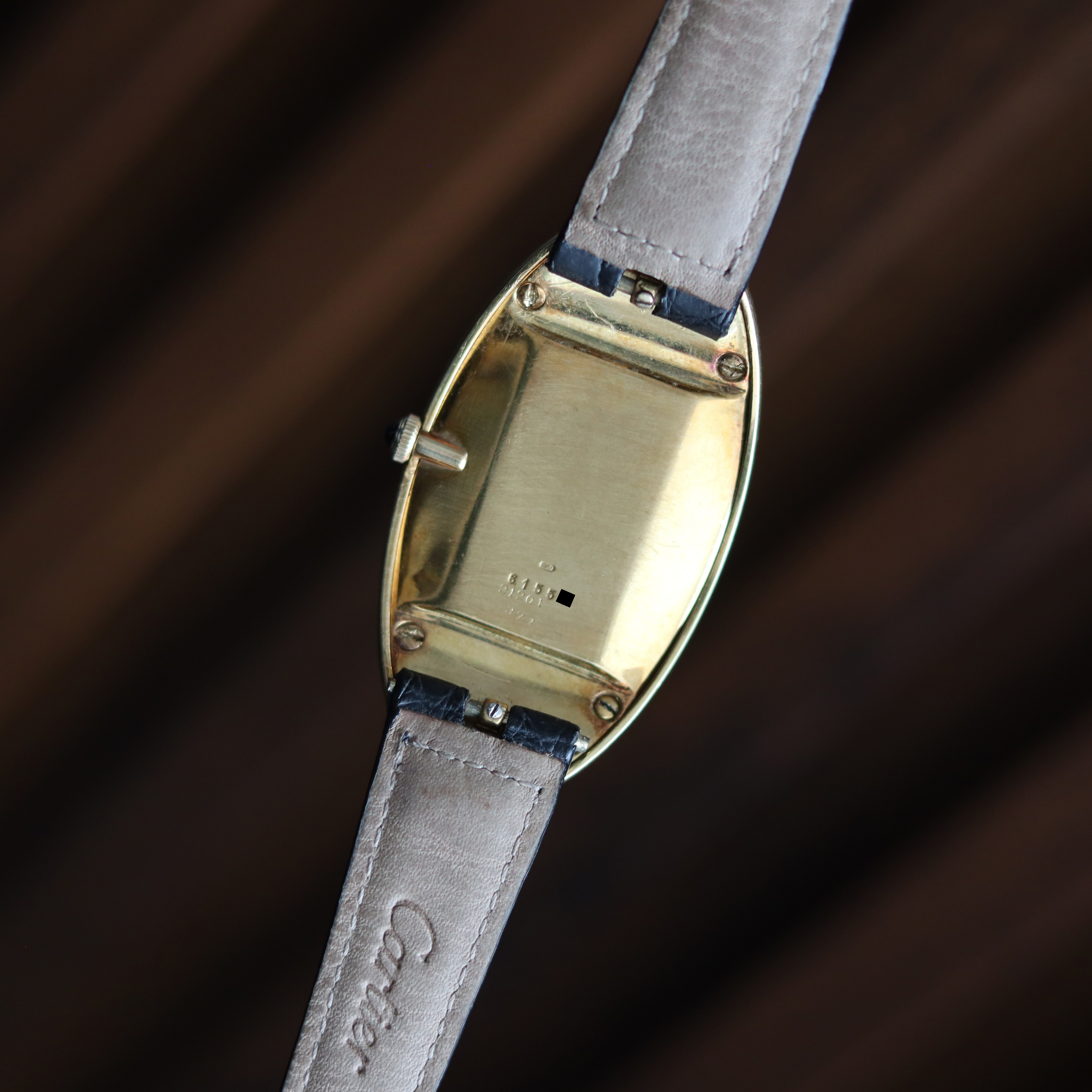Cartier Maxi Oval  Yellow Gold from 1970s