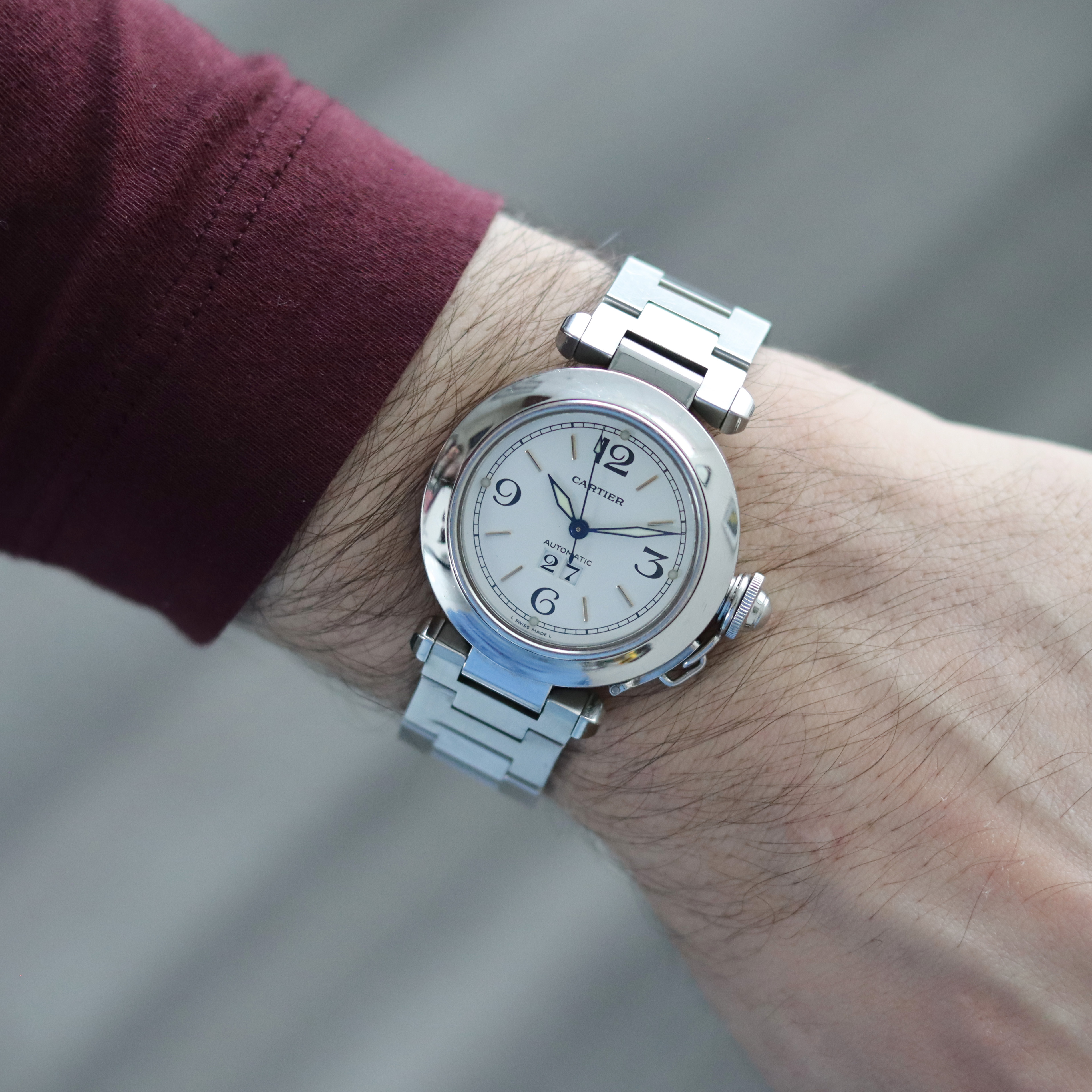 Cartier Pasha Big Date 35 mm
