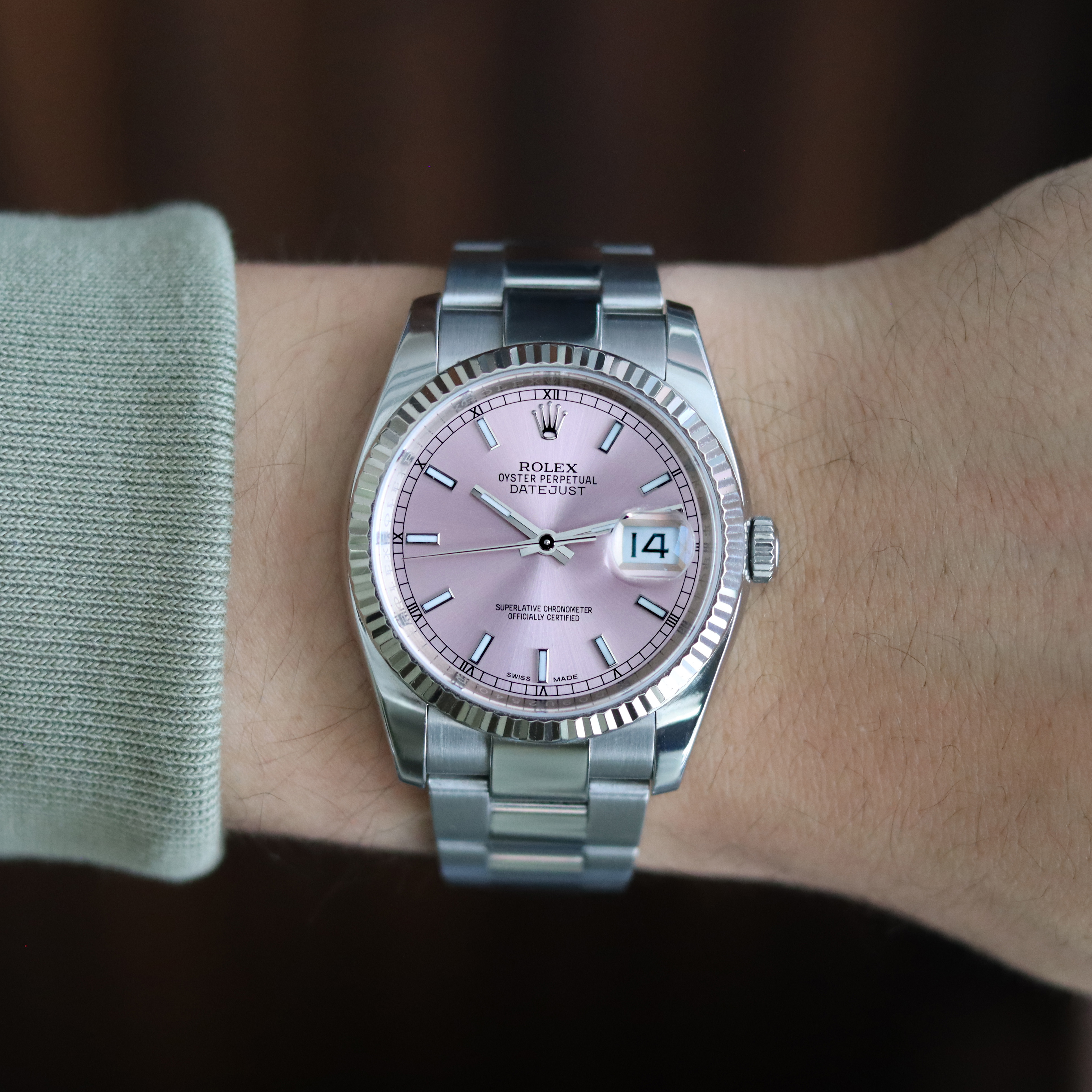 Rolex Datejust 36 ref. 116234 “Pink”